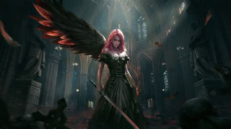 dark angel 4k|3840x2160 dark angel wallpaper.